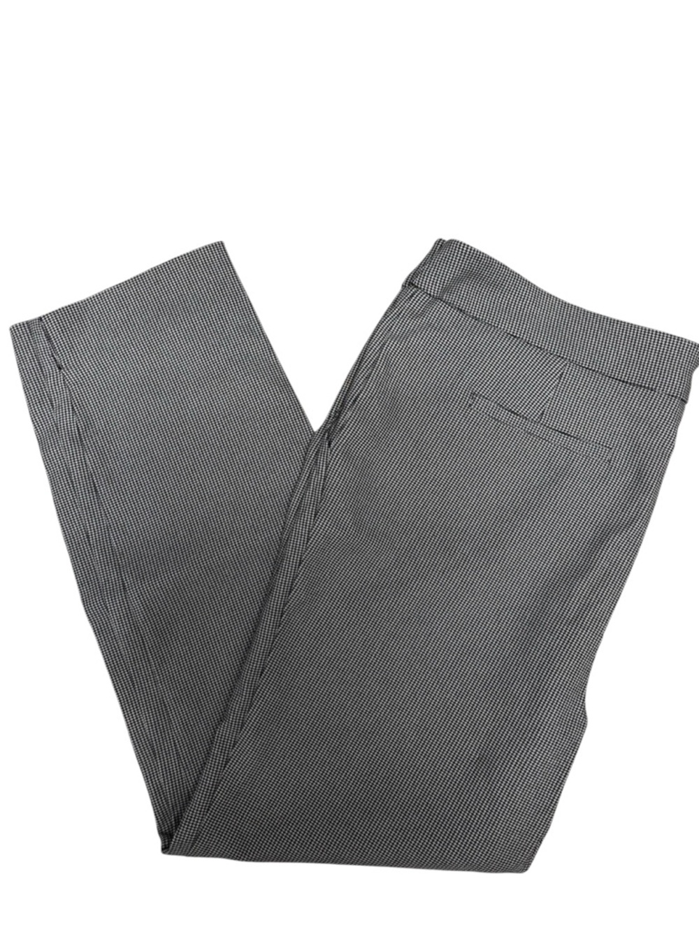 Jules & Leopold Womens XL Pants Black White Houndstooth Slim Tapered Stretch